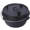 Outdoor Camping Deep Pot for Camping Cooking BBQ Baking